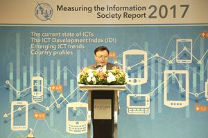 แถลงข่าวเปิดตัวรายงาน Measuring the Information Society Report 2017